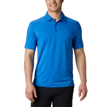 Columbia Muške Polo Majice - Omni-Wick Drive Plave | AJVZ-72409